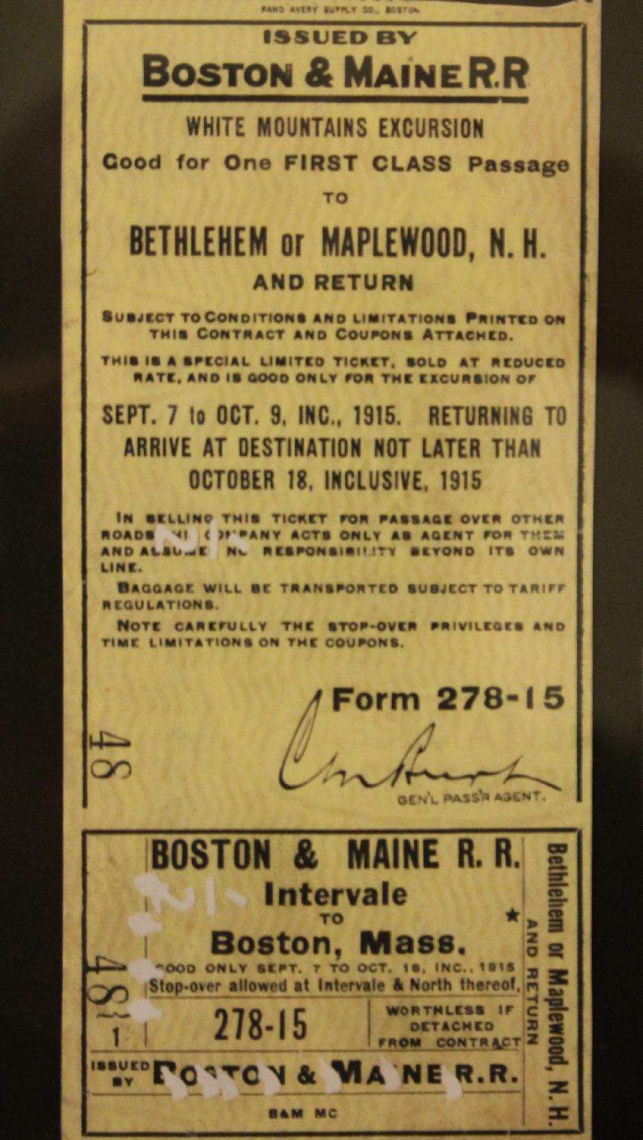 Bethlehem New Hampshire